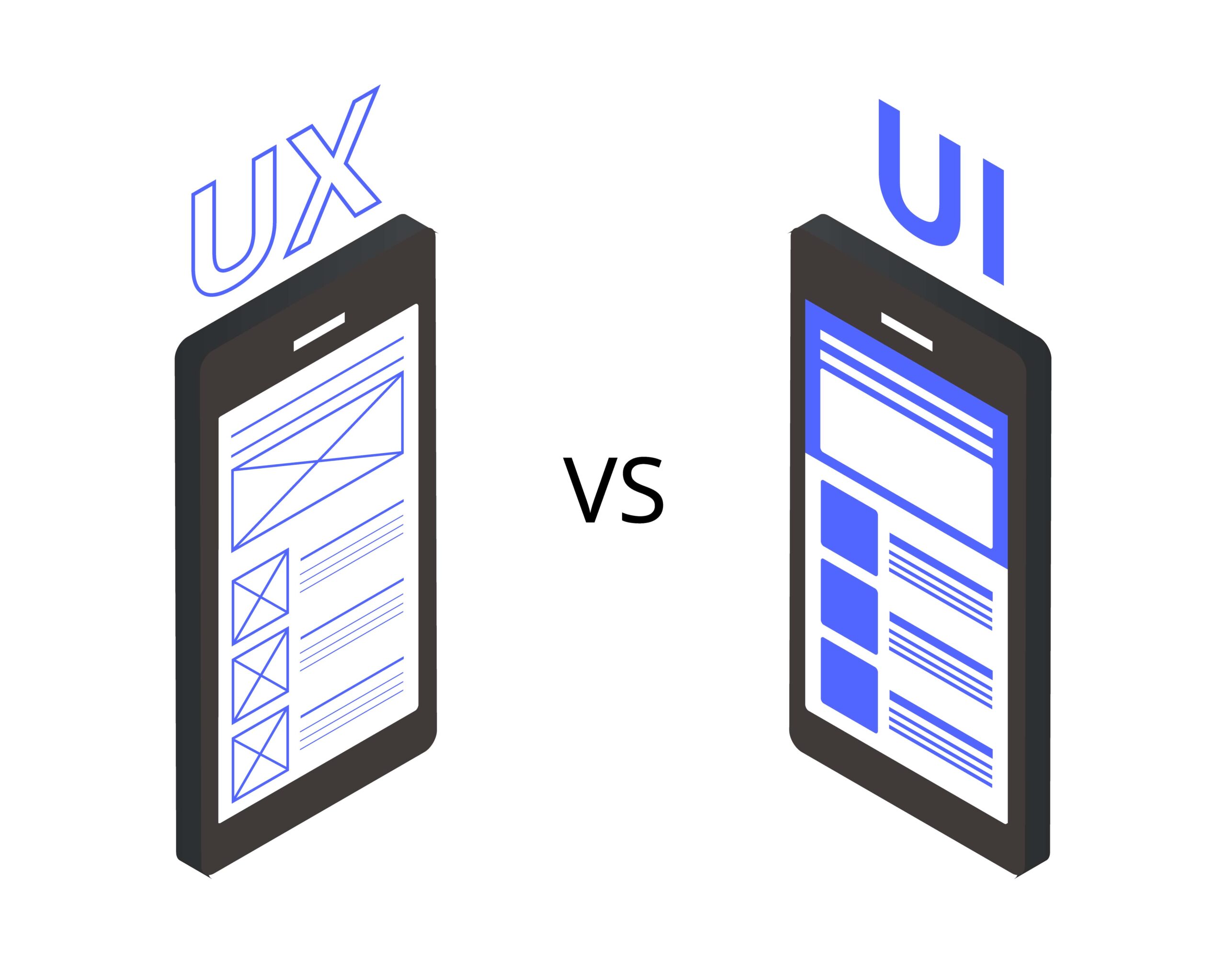 Differences between UX and UI design